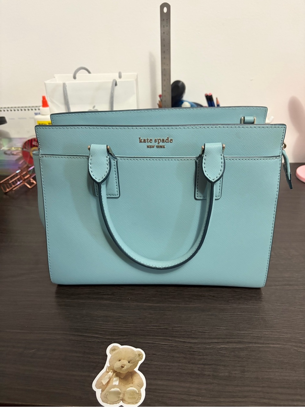 Kate Spade Staci medium satchel- Saffiano Satchel